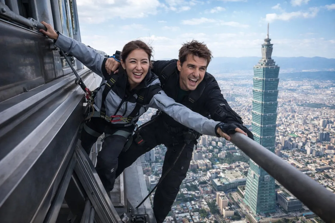 賈永婕許願邀阿湯哥來台AI情境圖曝光。翻攝自賈永婕臉書