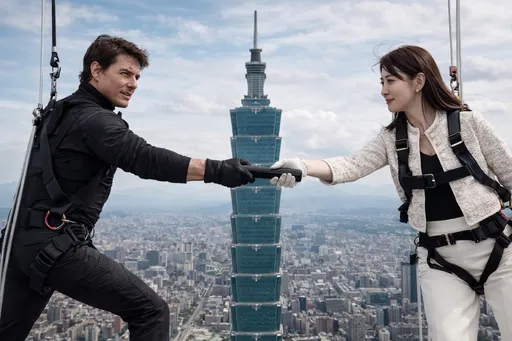 賈永婕許願邀阿湯哥來台情境圖曝光！網敲碗：拍《不可能的任務》最終章