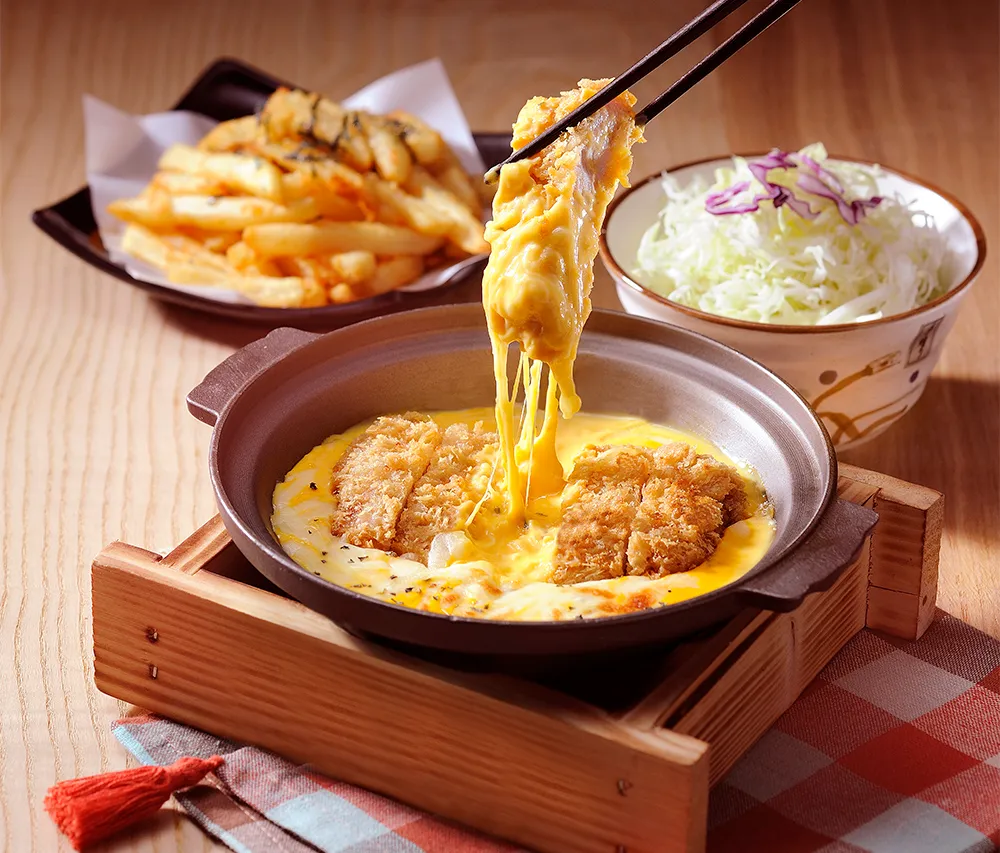 經典日式定食。福勝亭提供