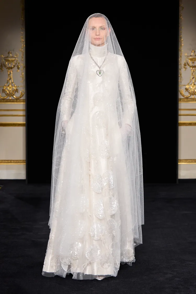 Giorgio Armani 2026春夏高訂系列。品牌提供