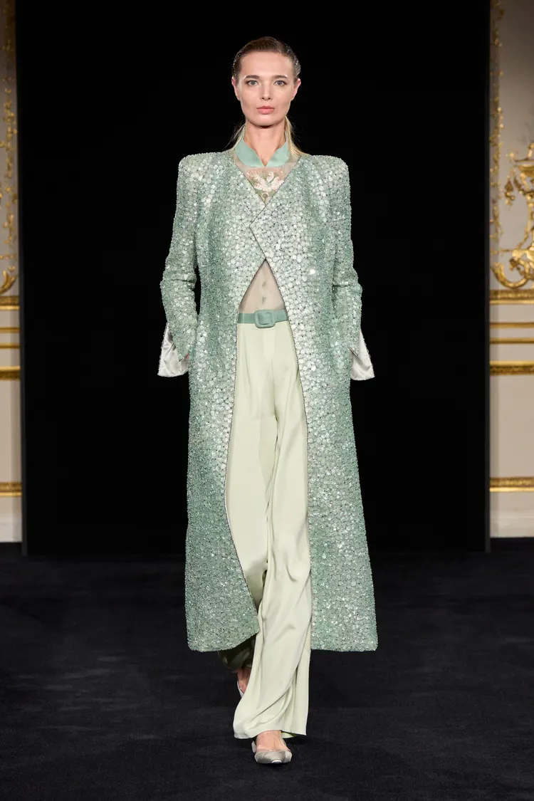 Giorgio Armani 2026春夏高訂系列。品牌提供