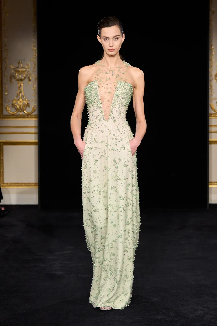 Giorgio Armani 2026春夏高訂系列。品牌提供