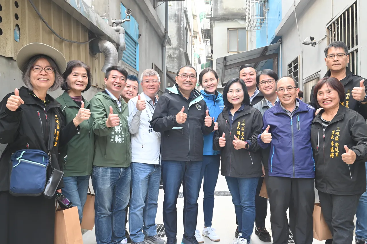 侯友宜表示污水處理好，整體環境就會好，也能帶動環境永續，市府會持續努力建構完善的污水處理系統，打造永續環境。水利局提供