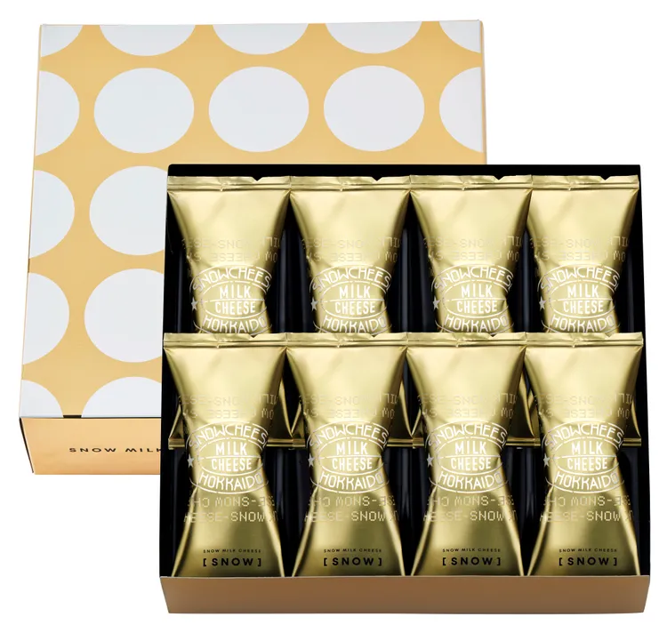 SNOW MILK CHEESE整體風味彷彿讓人聯想到北海道遼闊純淨的風景。日本OMIYAGE振興會提供