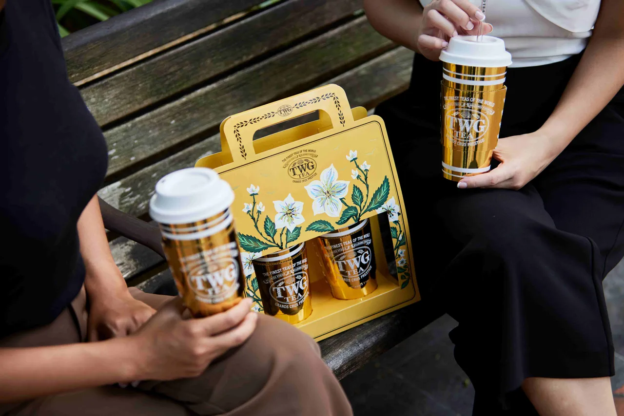 精緻升級的外帶茗茶概念店，將奢華茶香融入當代品茗鑑賞家的生活日常。業者提供