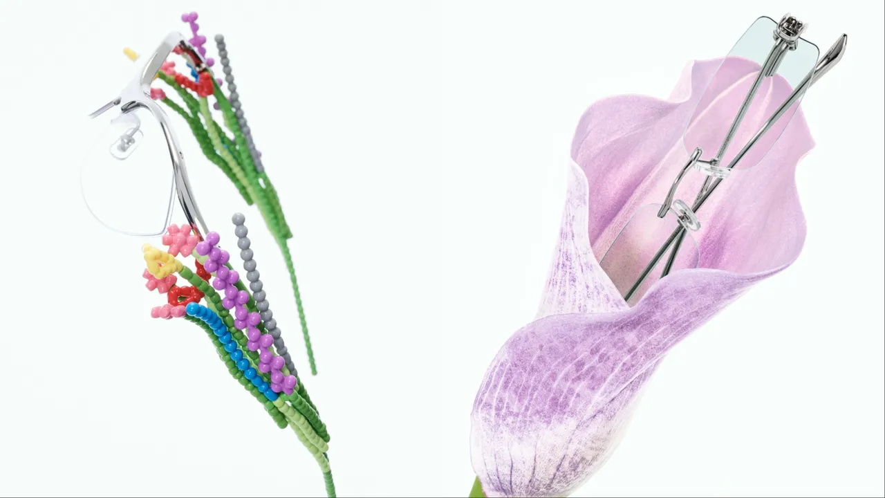 GENTLE MONSTER以春天植物為靈感推出2026 BOUQUET系列。品牌提供