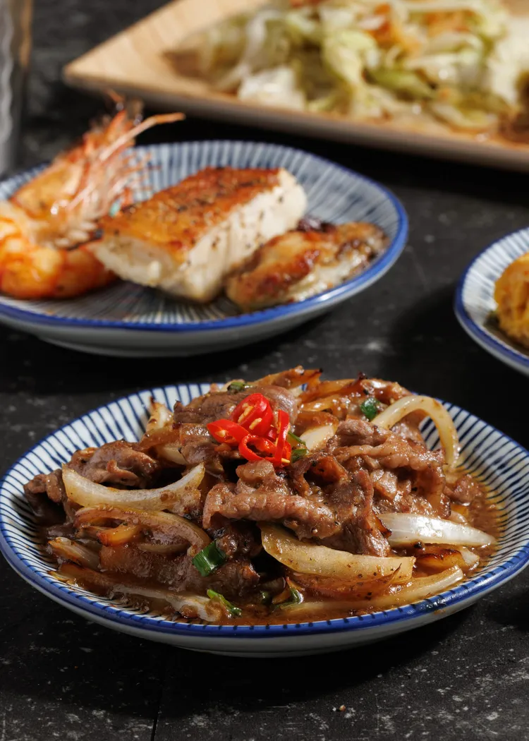 季樂僅388元即可享用「A5醬燒和牛肉片」套餐。豊漁餐飲集團提供