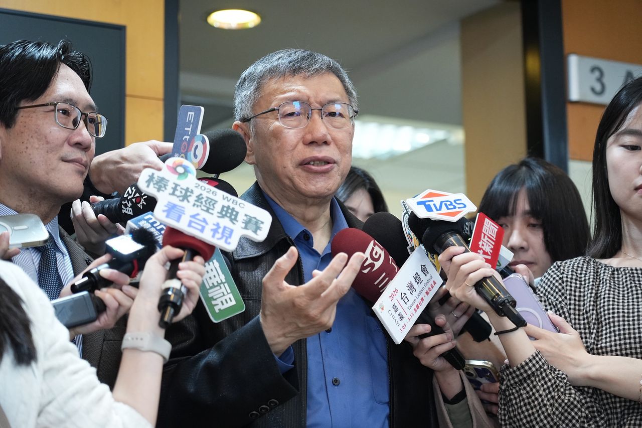 又失言...藍白分手?柯文哲:國民黨的朋友都很玻璃心