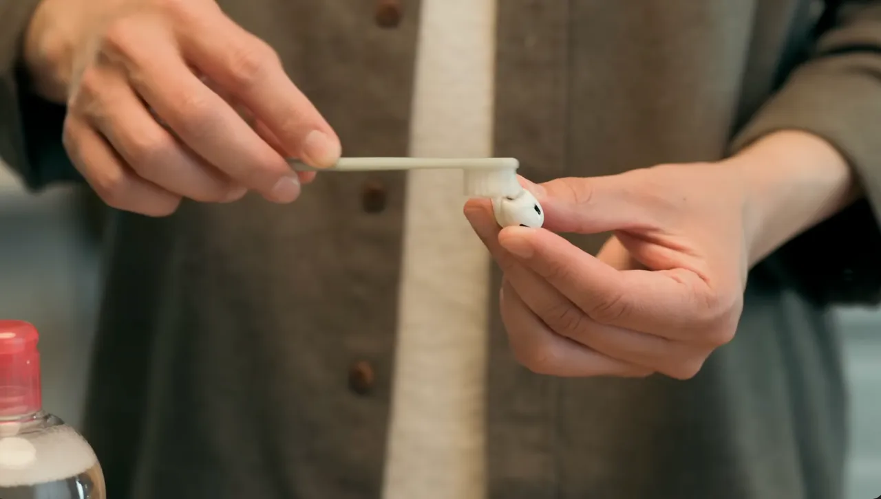 蘋果公開AirPods Pro清潔方式　卸妝水成關鍵工具