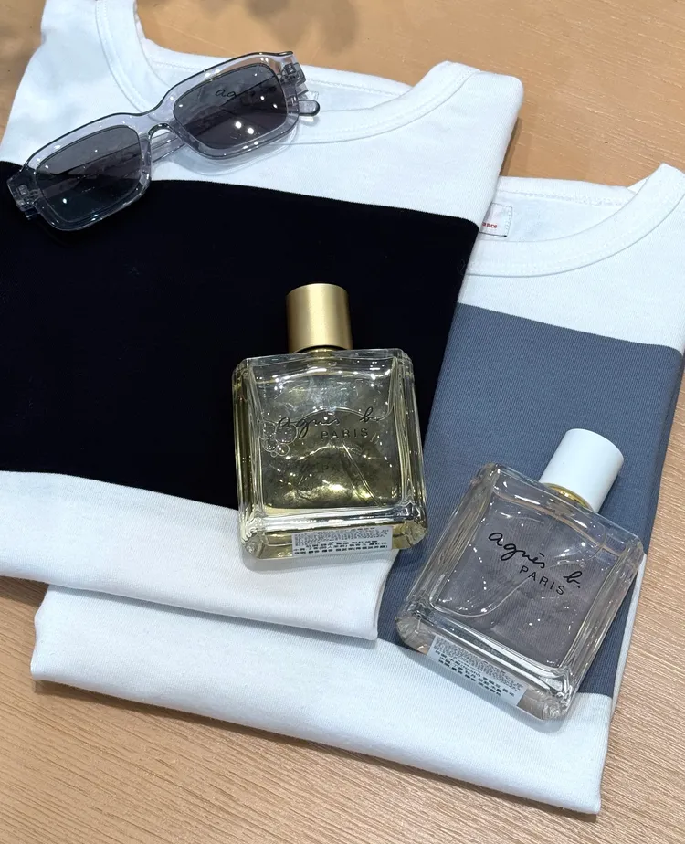 agnès b.重新踏足香氛世界，推出Le Parfum和L'Eau兩款香氛。張家玲攝