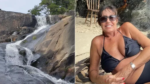 三寶媽跟風嗨玩「滑瀑溜滑梯」　腦袋撞岩石斃命