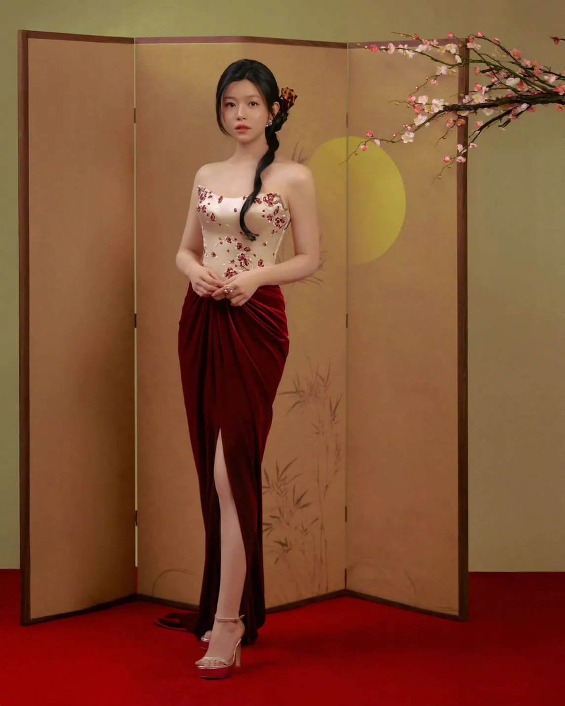 陈妍希最新状态令粉丝惊呼连连。翻摄自陈妍希微博