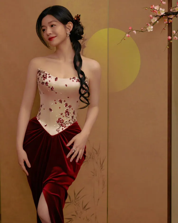 陳妍希離婚後過得踏實自在。翻攝自陳妍希微博