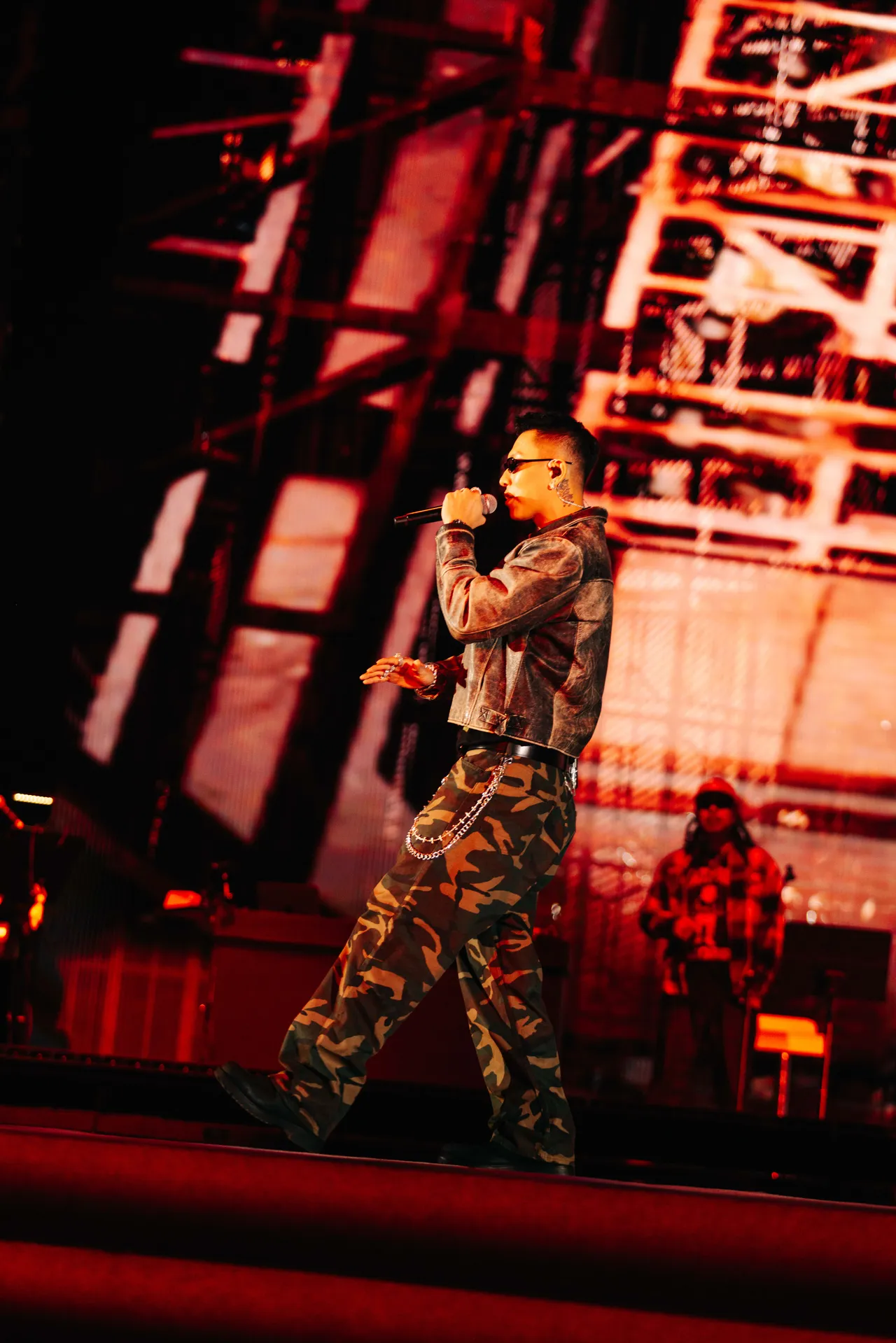 瘦子坦言被滿場粉絲嚇到。本色音樂提供