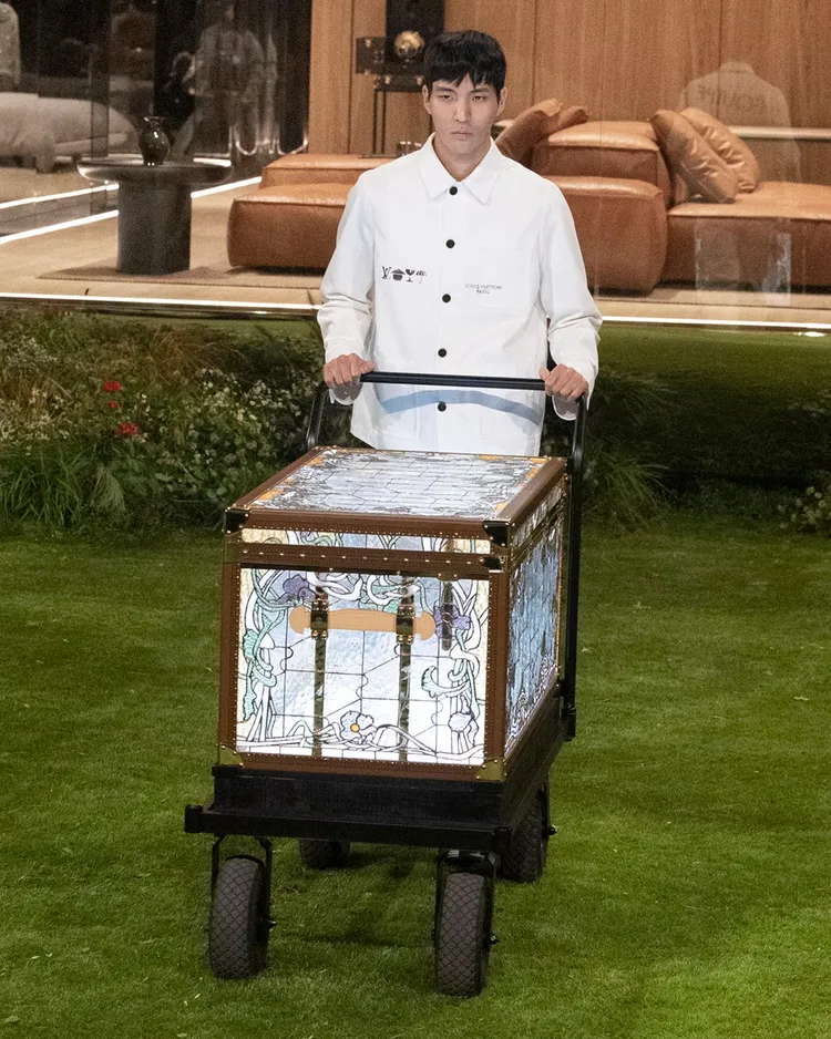 LV 2026秋冬男裝系列。品牌提供