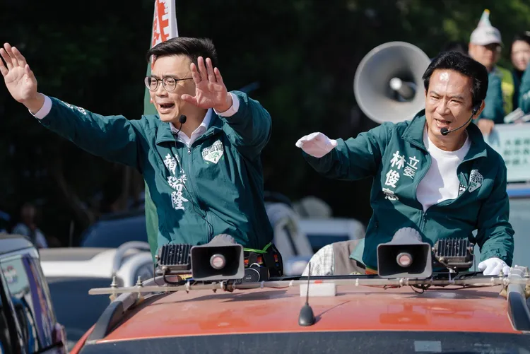 賴瑞隆表示，黨內初選正是民進黨民主機制的展現，競爭雖然激烈，但始終維持良性。林俊憲辦公室提供