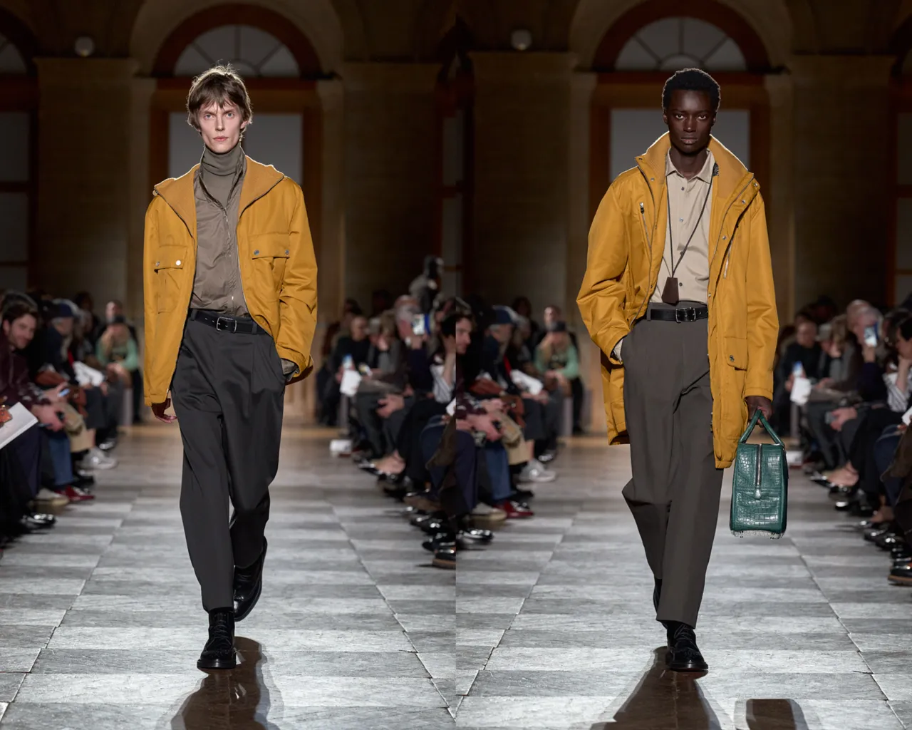 愛馬仕2026秋冬男裝。品牌提供