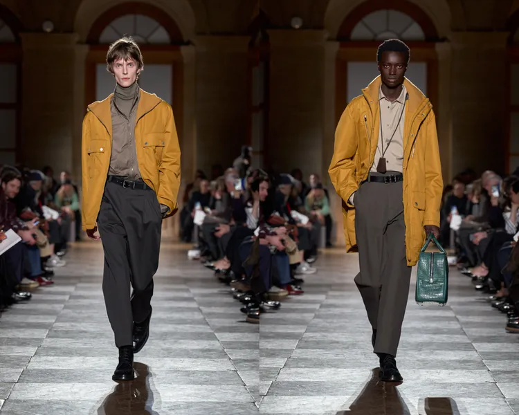 愛馬仕2026秋冬男裝。品牌提供