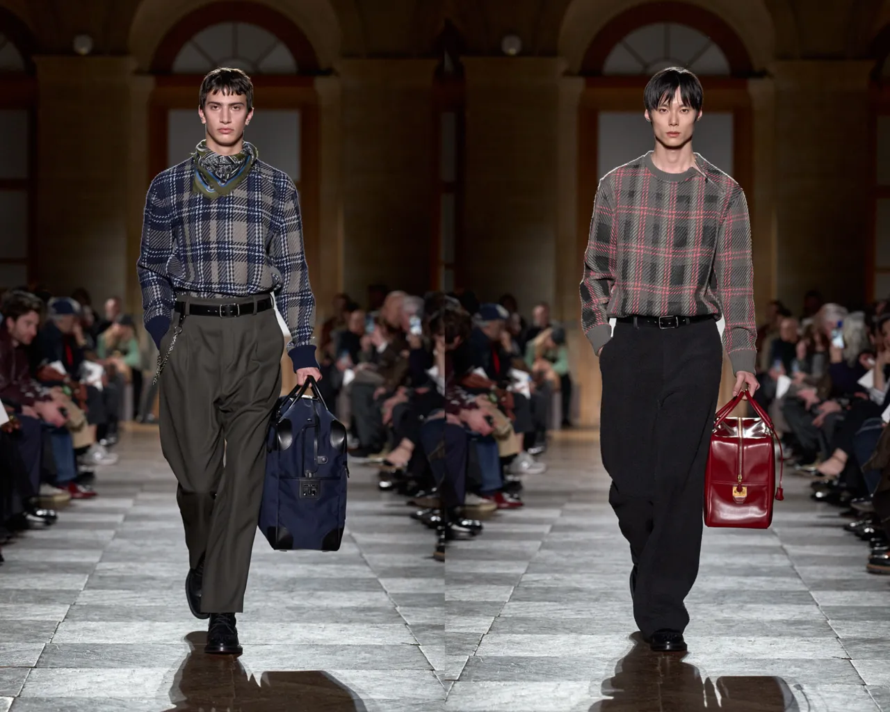 愛馬仕2026秋冬男裝。品牌提供