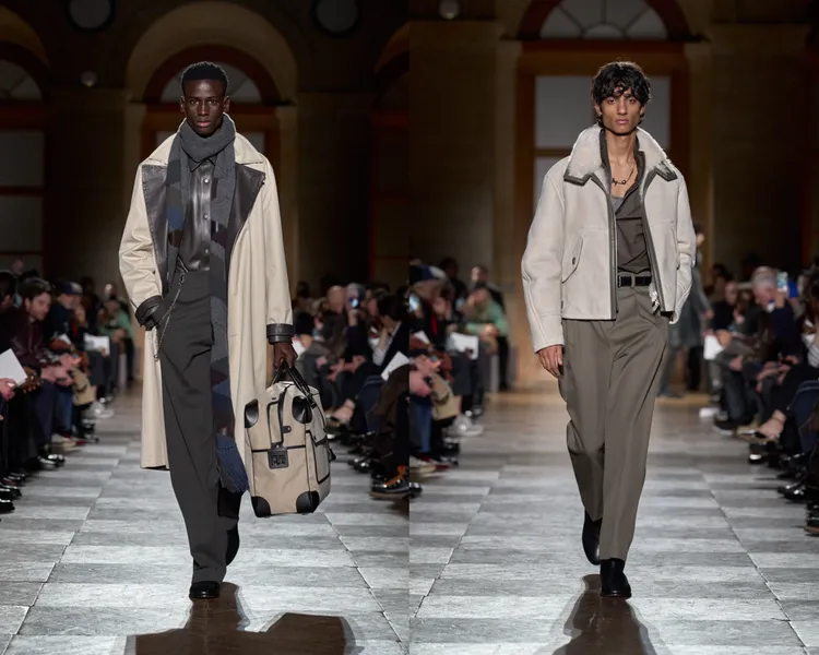 愛馬仕2026秋冬男裝。品牌提供