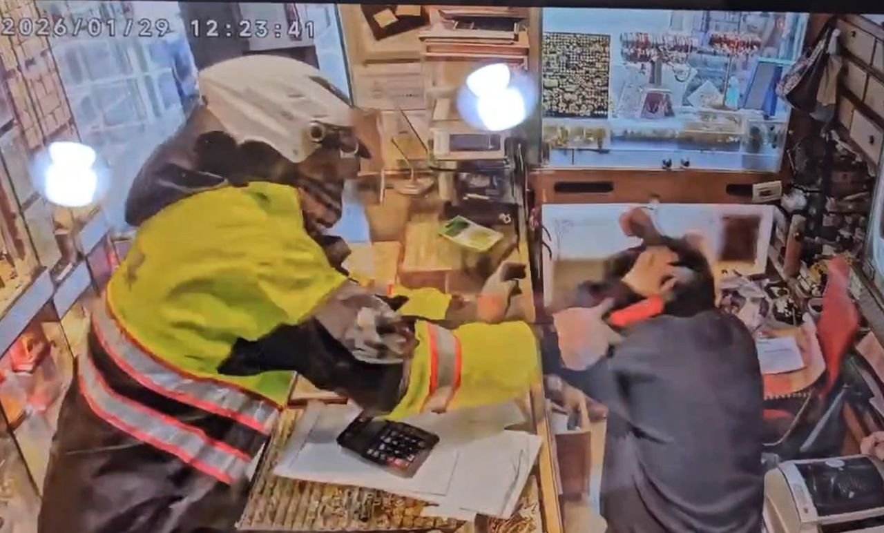 銀樓日前才配合警方舉辦防搶演練 真實情況今上演!店家慘遭歹徒K頭