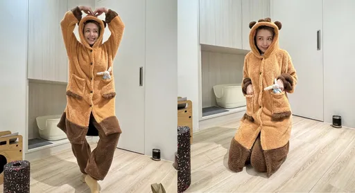 八點檔女星「穿睡衣騎腳踏車」赴跨年趴　自嘲恥度爆表