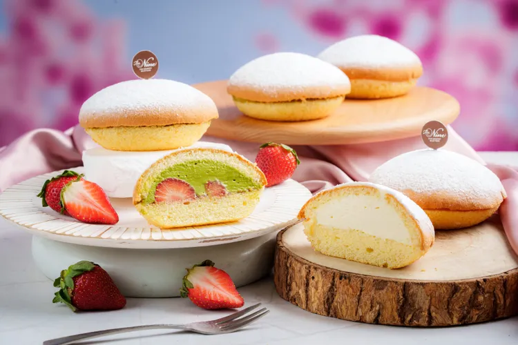 季節限定迷你草莓波士頓派與迷你香草波士頓派。業者提供