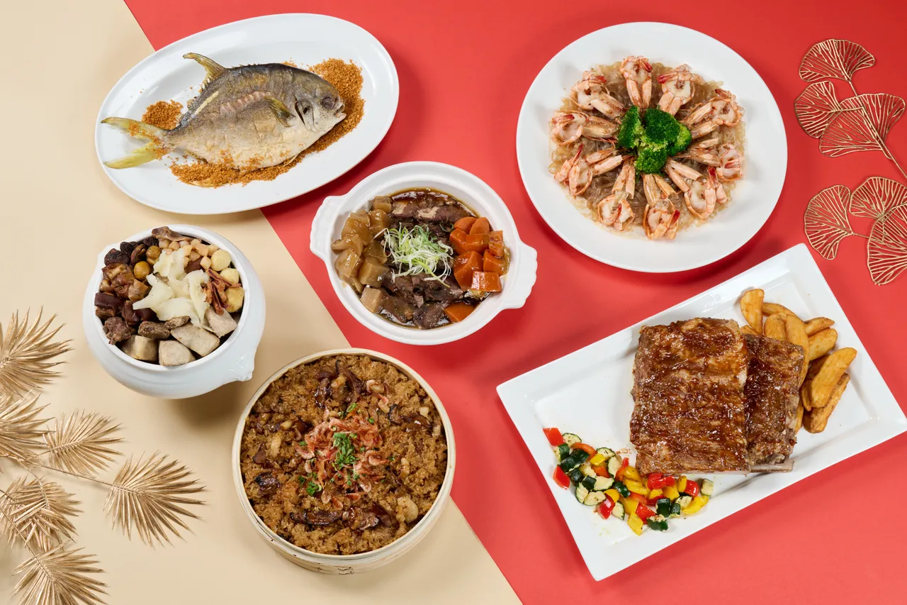 乌山拾味外带年菜菜色6888元。业者提供