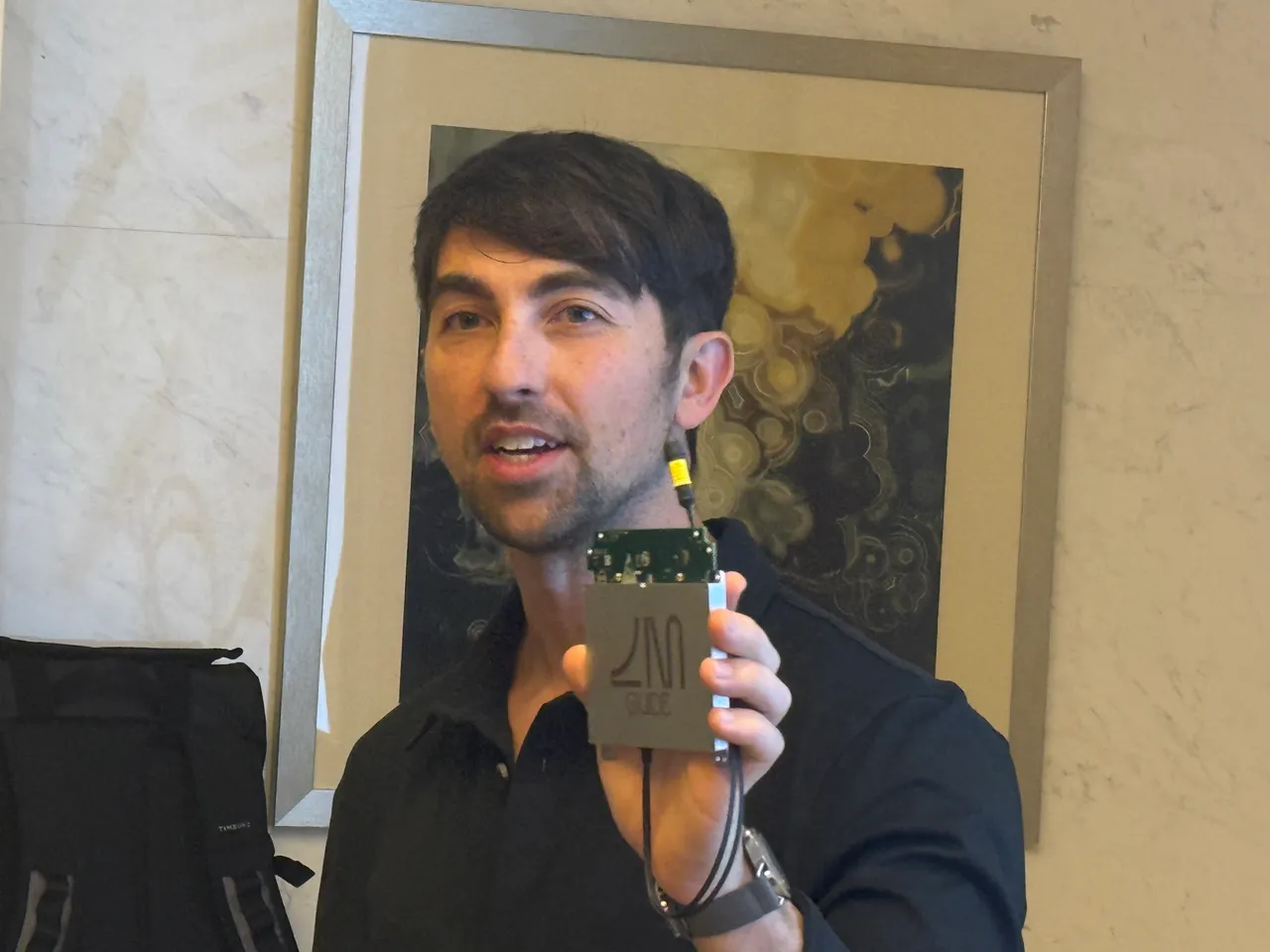 Lightmatter的Passage M1000產品。呂承哲攝