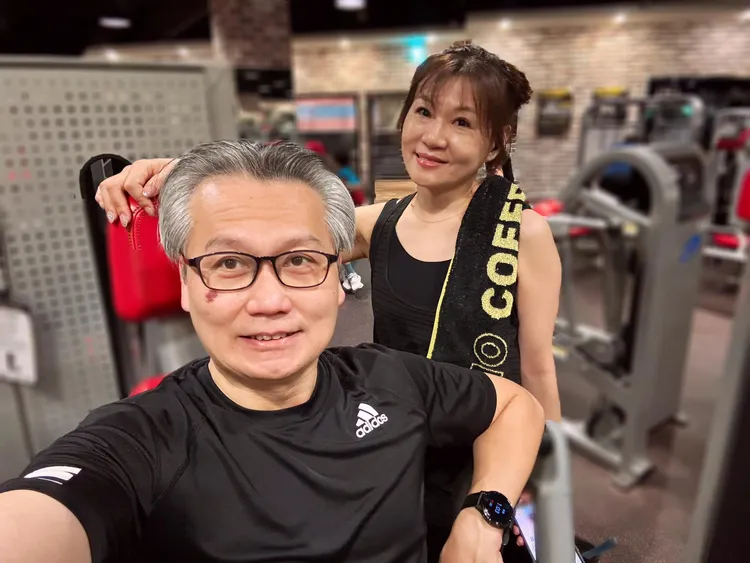 陳志金醫師時常分享與妻子的生活日常。翻攝Icu醫生陳志金臉書