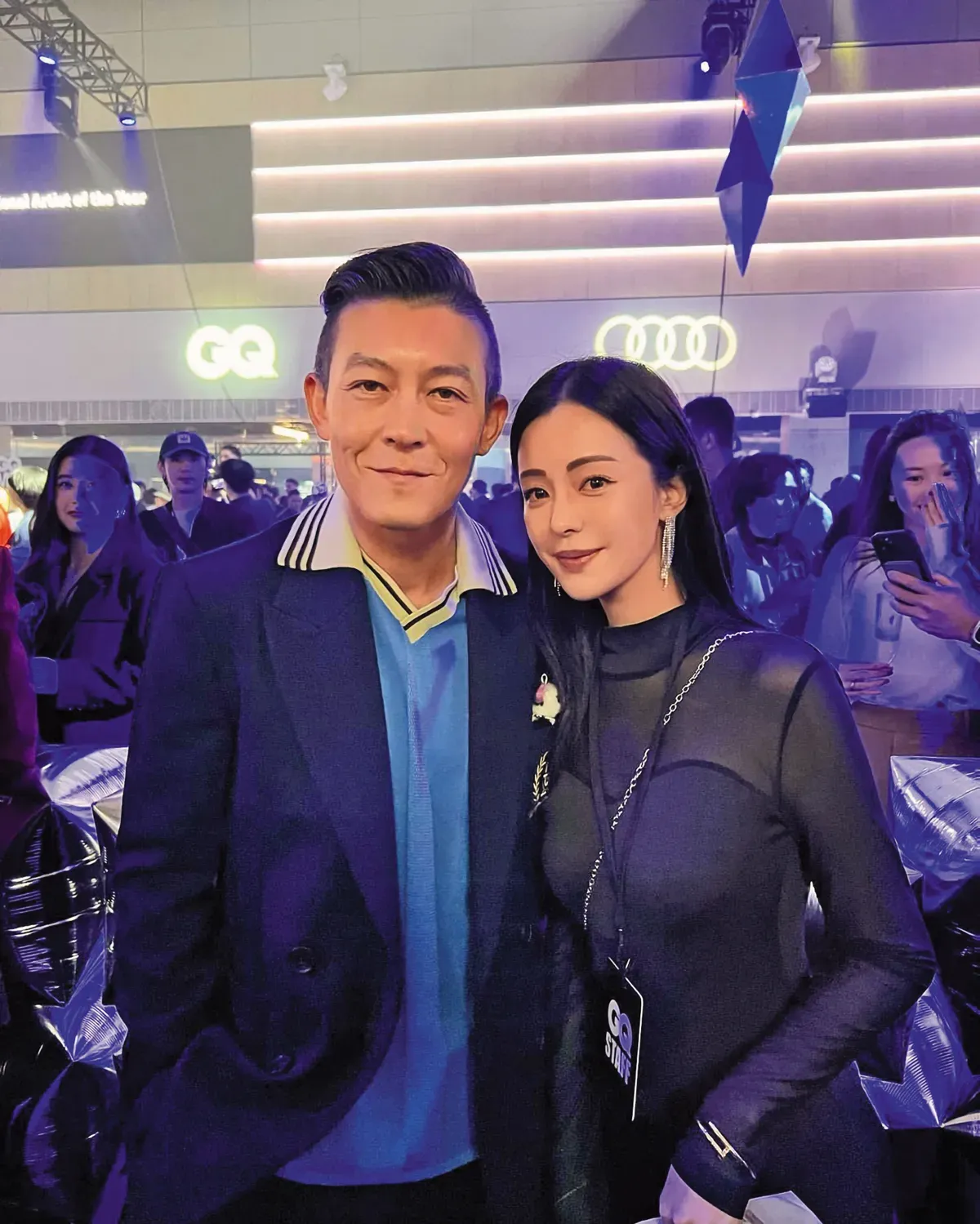 趙文安曾在IG曝光與陳冠希的合照，引來李怡貞砲轟「合照貼成這樣，就知道有多沒有邊界感，彷彿人盡可夫。」翻攝趙文安IG