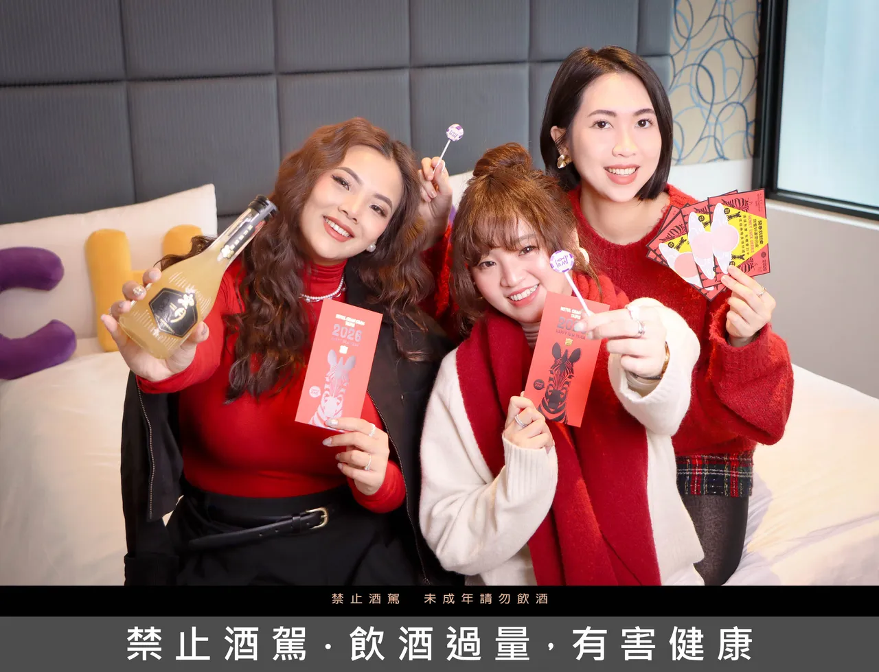 凱撒趣淘漫旅台北「甜蜜開春」住房專案，雙人同行入住，每房3799元起，享住宿一晚、自助吧早餐。凱撒趣淘漫旅台北提供