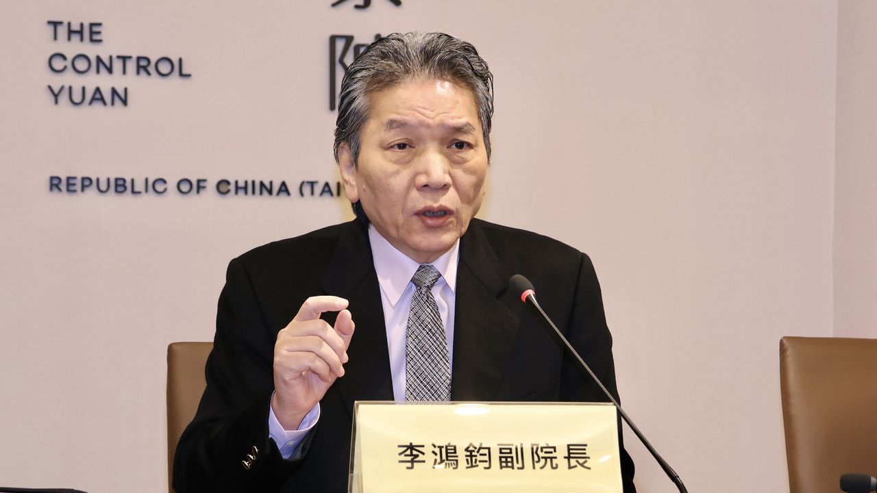 陳菊請辭 總統府:委請李鴻鈞代理監察院長職務