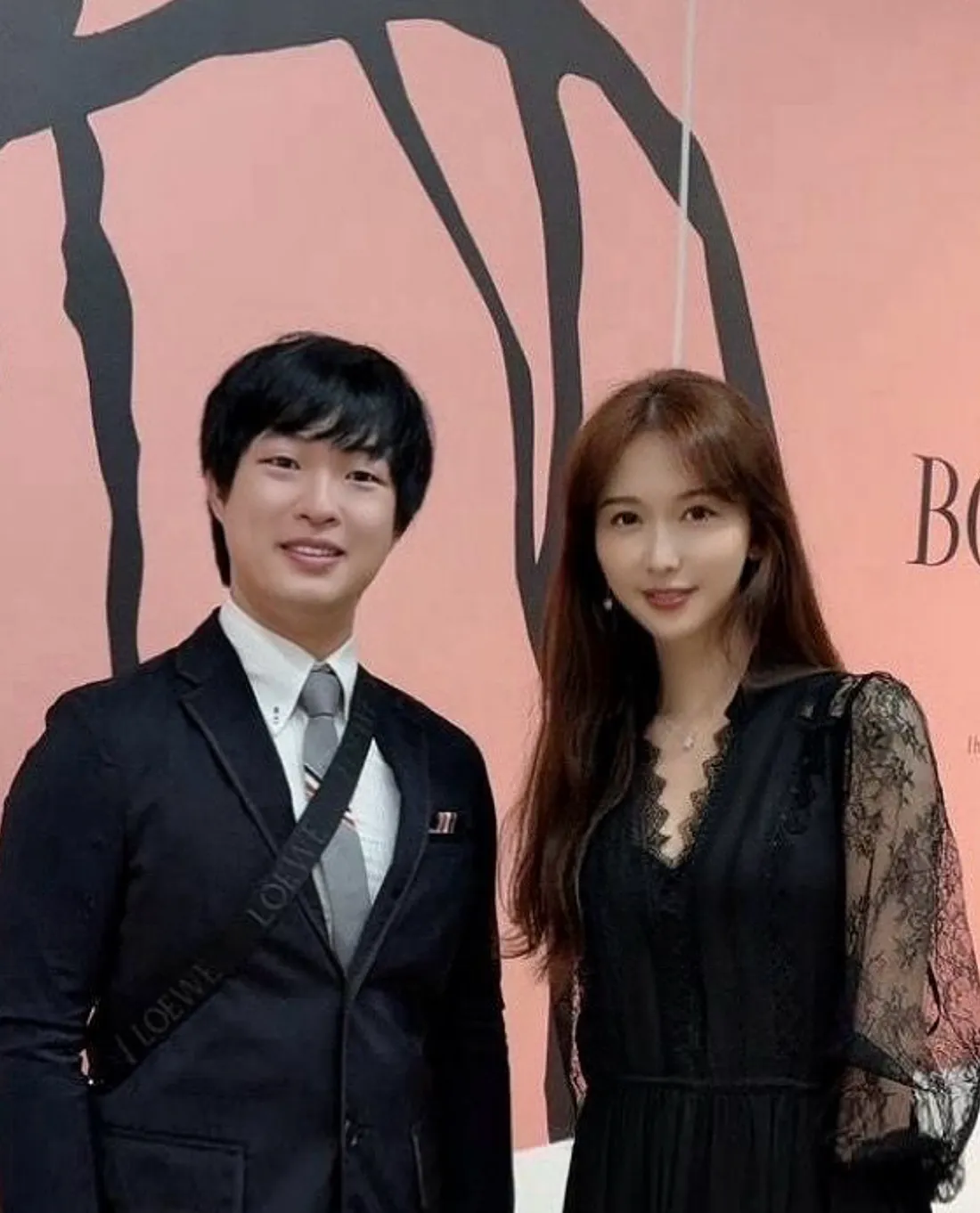 蔣榮宗與女神林志玲相遇，留下難忘的回憶。ZONG MUSIC 榮宗蔣音樂國際公司提供