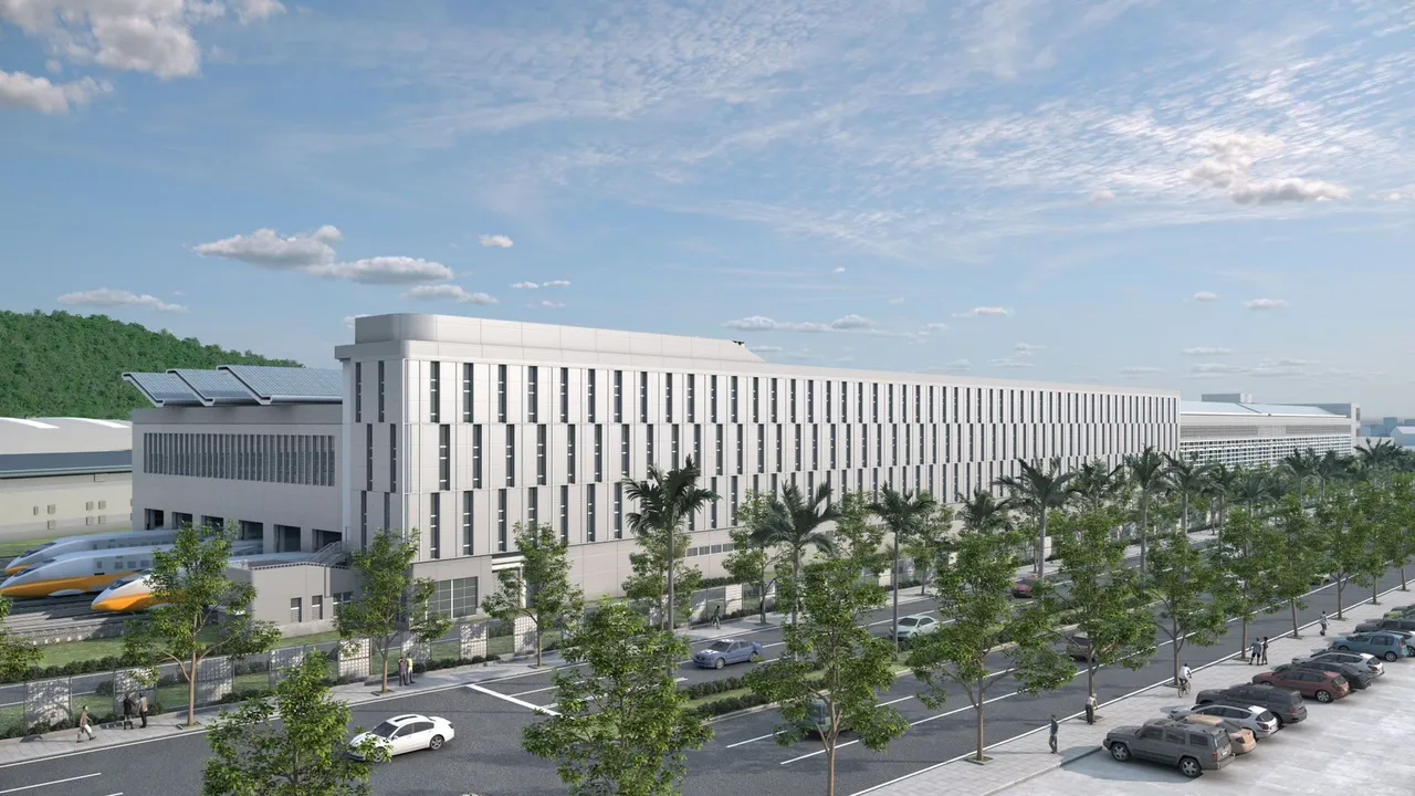 左營基地「第二車輛檢修廠」完工後，將是高鐵第一棟擁有綠建築認證的基地。高鐵提供