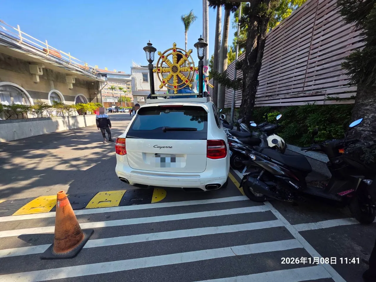 事发地点为台中崇德殡仪馆内。民众提供