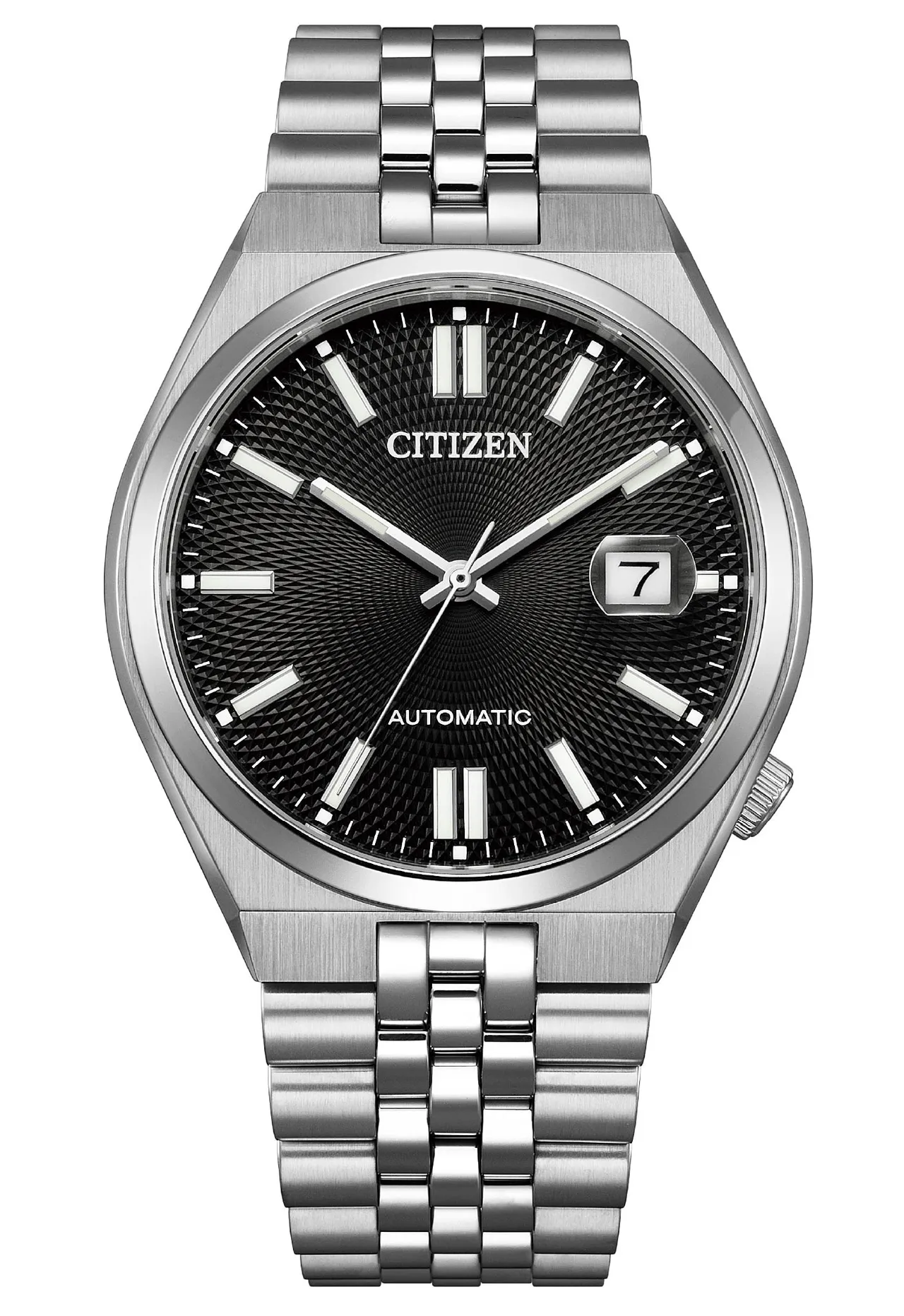 CITIZENTSUYOSA青春撞色机械腕表NK0020-55E，1万7800元。品牌提供