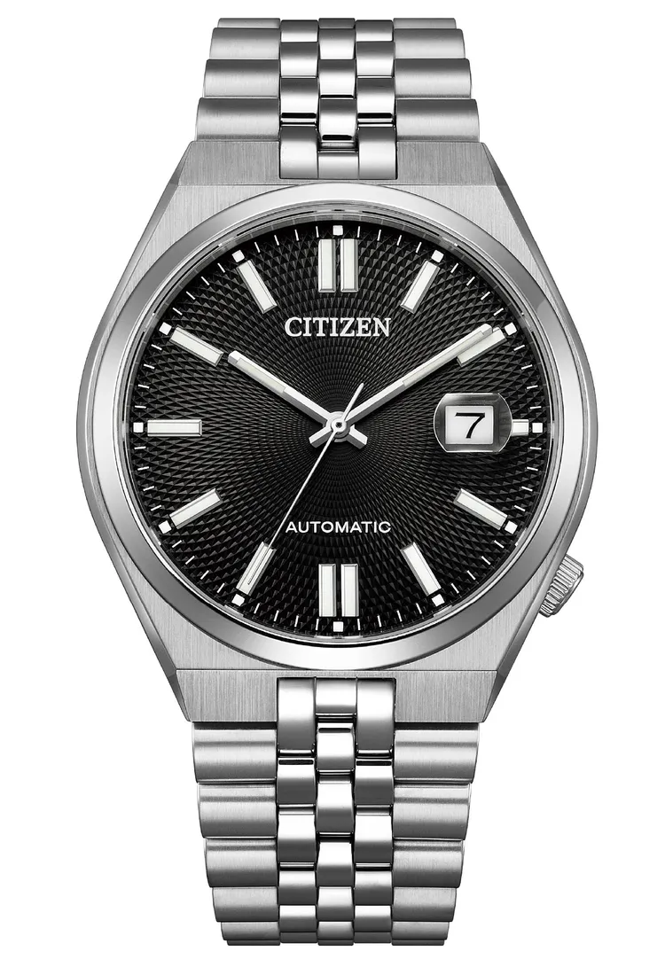 CITIZENTSUYOSA青春撞色機械腕錶NK0020-55E，1萬7800元。品牌提供