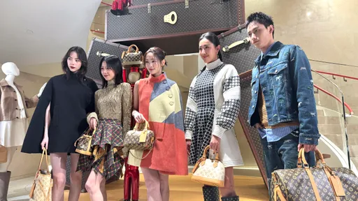 LV Monogram慶130周年　王淨當中世紀貴族、隋棠因恩師入坑