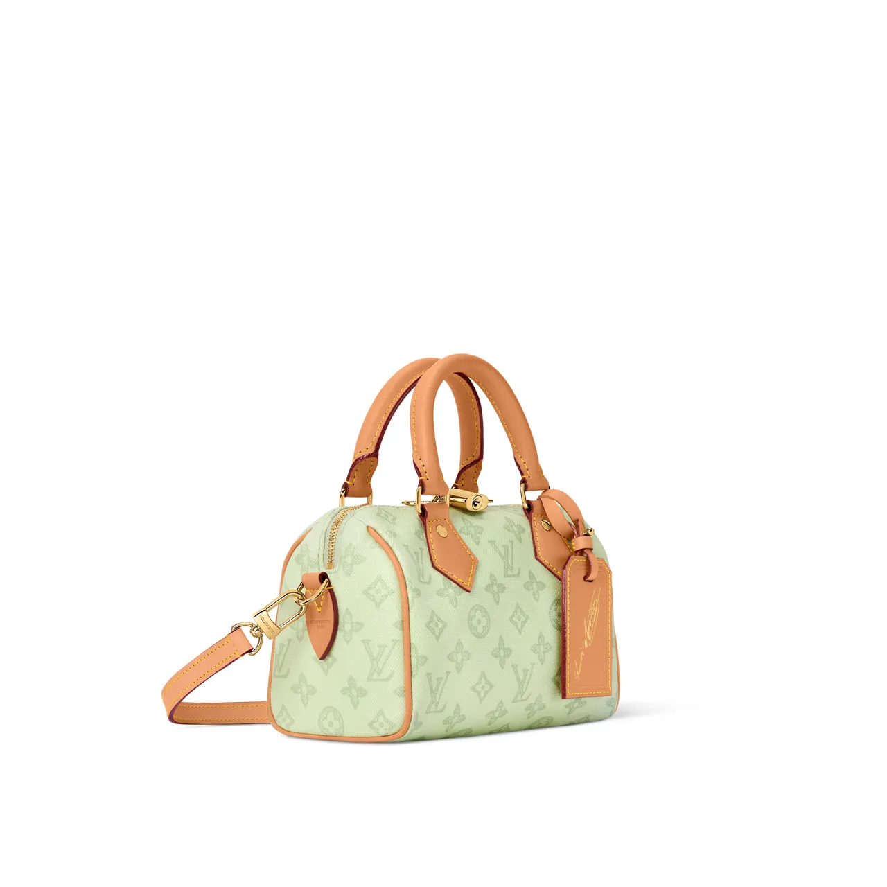 SPEEDY 20 MONOGRAM ORIGINE VERT ASNIERES手袋。品牌提供