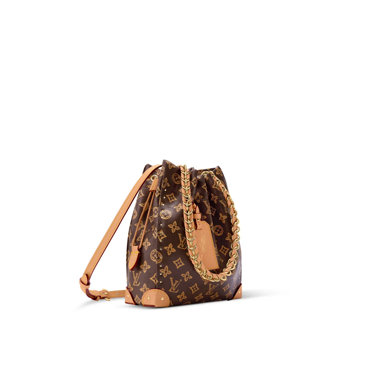 NOE TRUNK MONOGRAM ORIGINE EBENE手袋。品牌提供