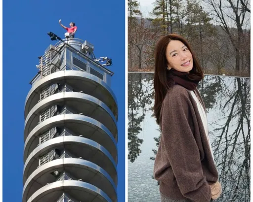 田馥甄緊盯霍諾德攀登101屁股發癢　蔡詩芸窗外即見證全程