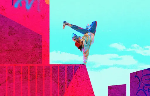 壹蘋派生活美語　跑酷將整座城市變成遊樂場