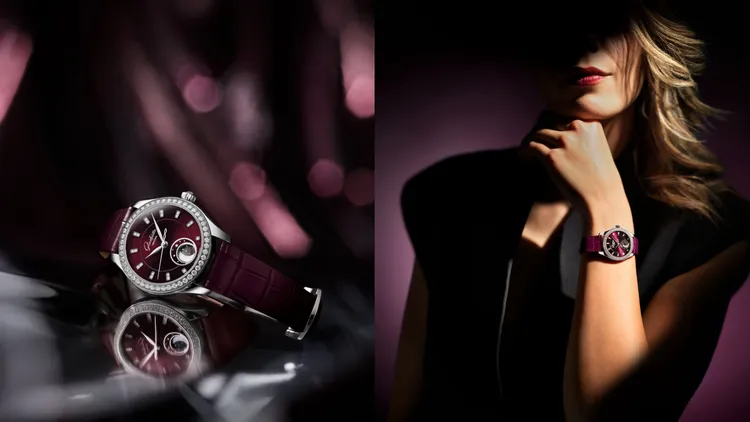 本周新錶｜格拉蘇蒂原創綻放深邃紫調　為月相注入柔美想像