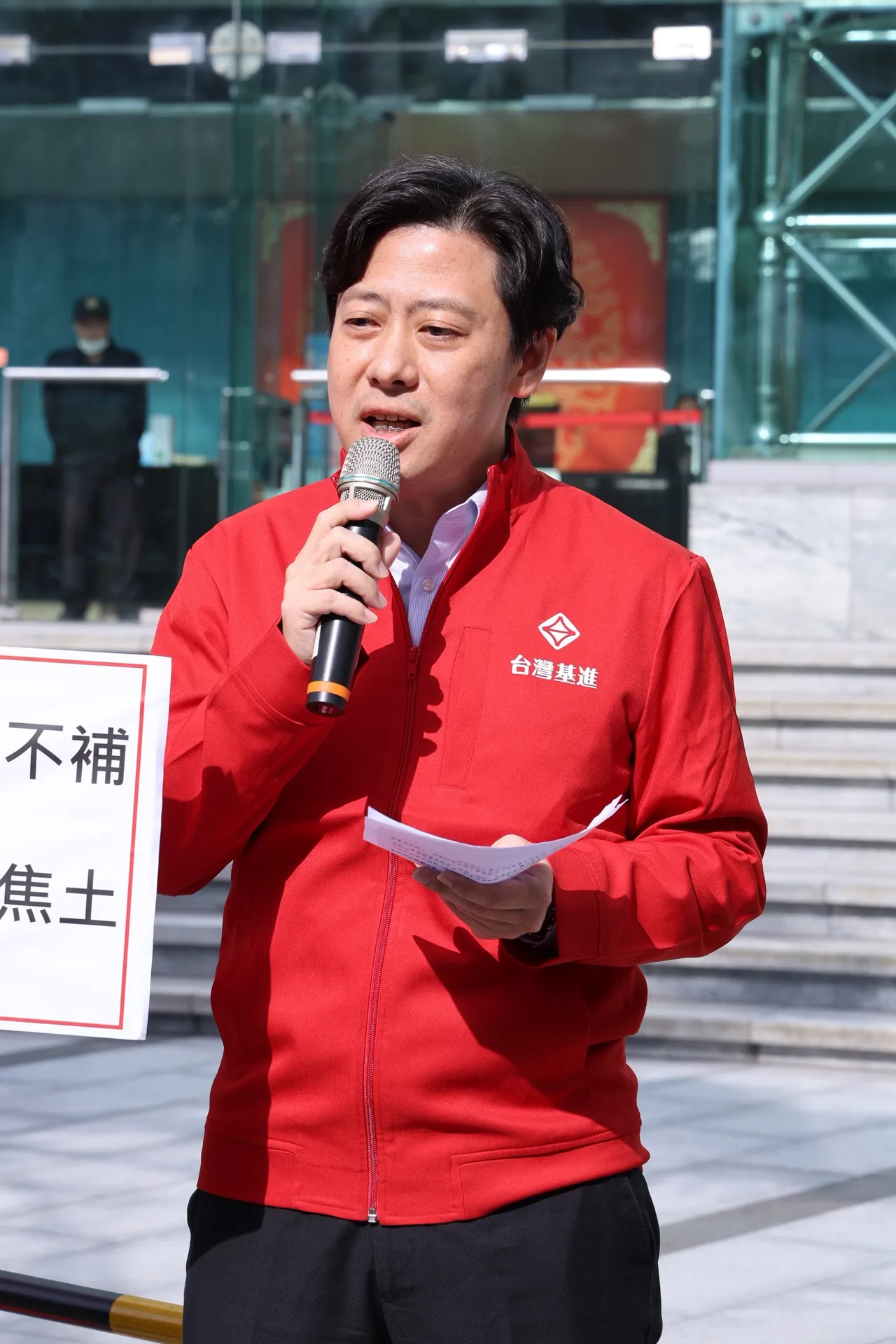 台灣基進秘書長馬依翔。莊宗達攝