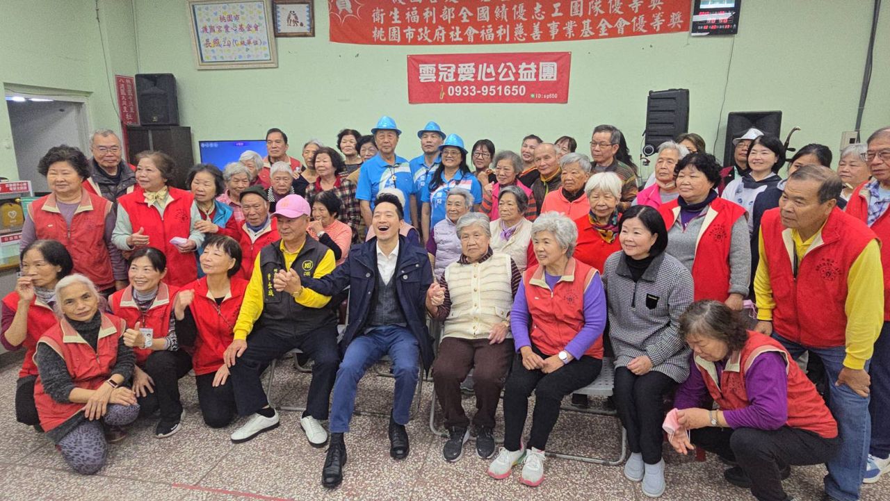 何志偉走訪桃園喊長者健康值得年年被愛 拋「假牙每年維修」補助