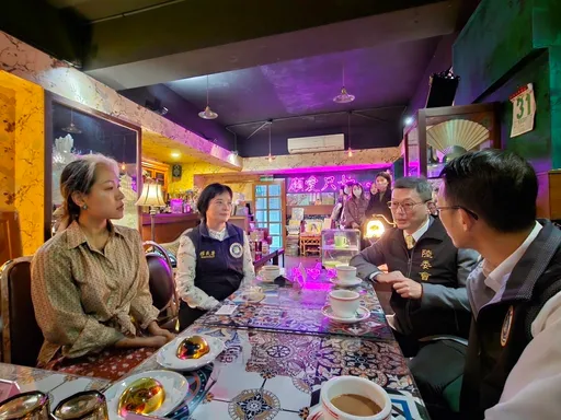 新住民在台開店　移民署跨機關行動列車關懷訪視