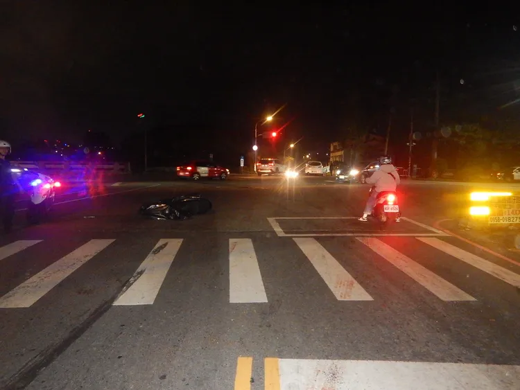 事故發生在霧峰區峰堤路與草湖路口。民眾提供