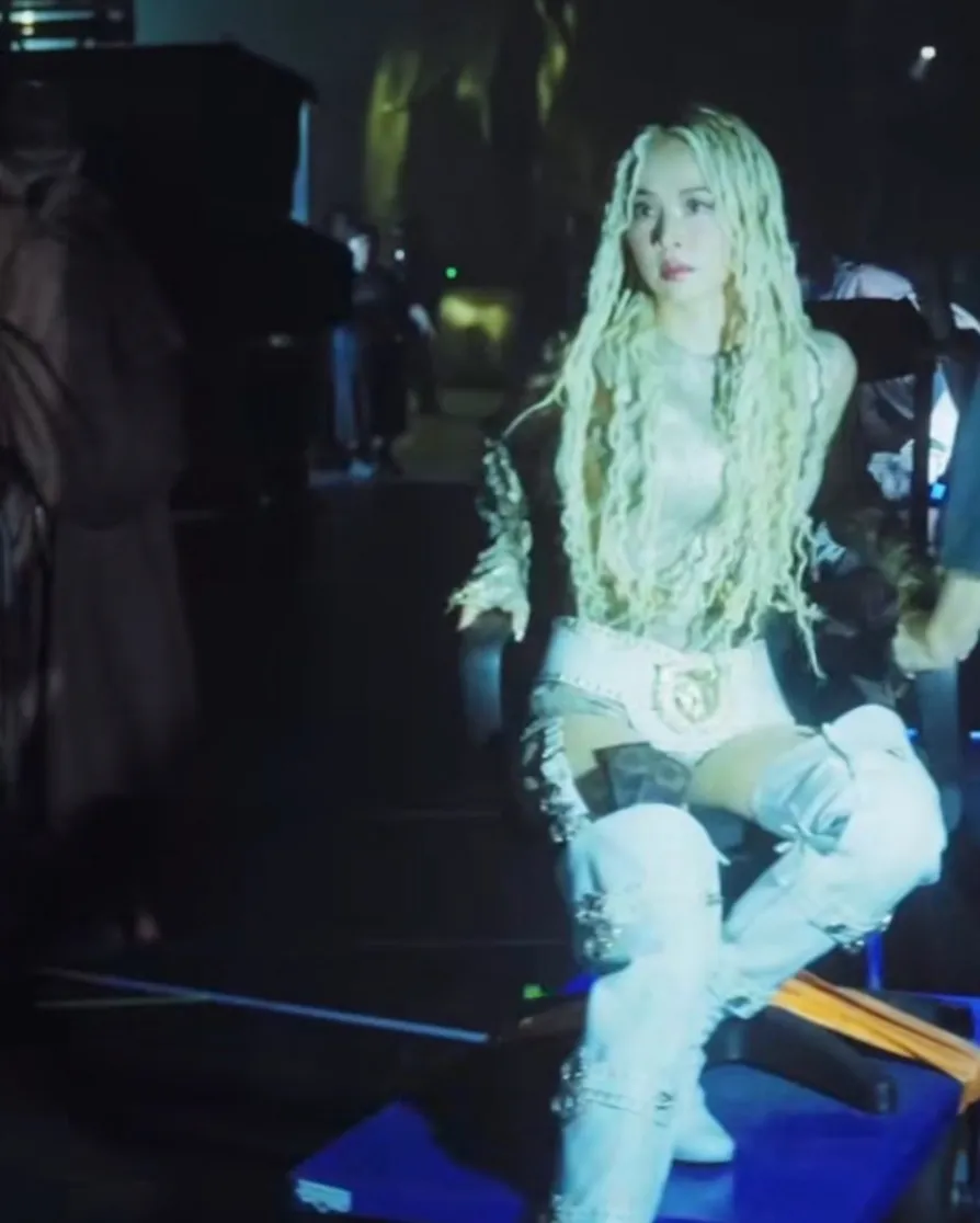 蔡依林曝光演出背后不为人知的花絮。翻摄蔡依林IG限动