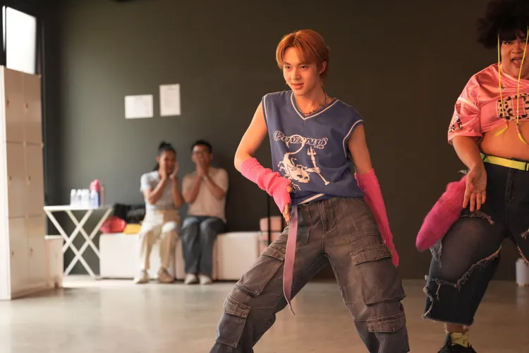 形象清純的NuNew接演新片，被激發喜劇魂。威視電影提供